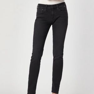 Mavi Alexa black skinny jeans